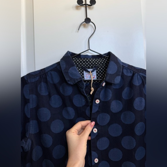 Blue Trick Handmade Upcycled Japanese Jeans Jacket - Picture 7 of 14